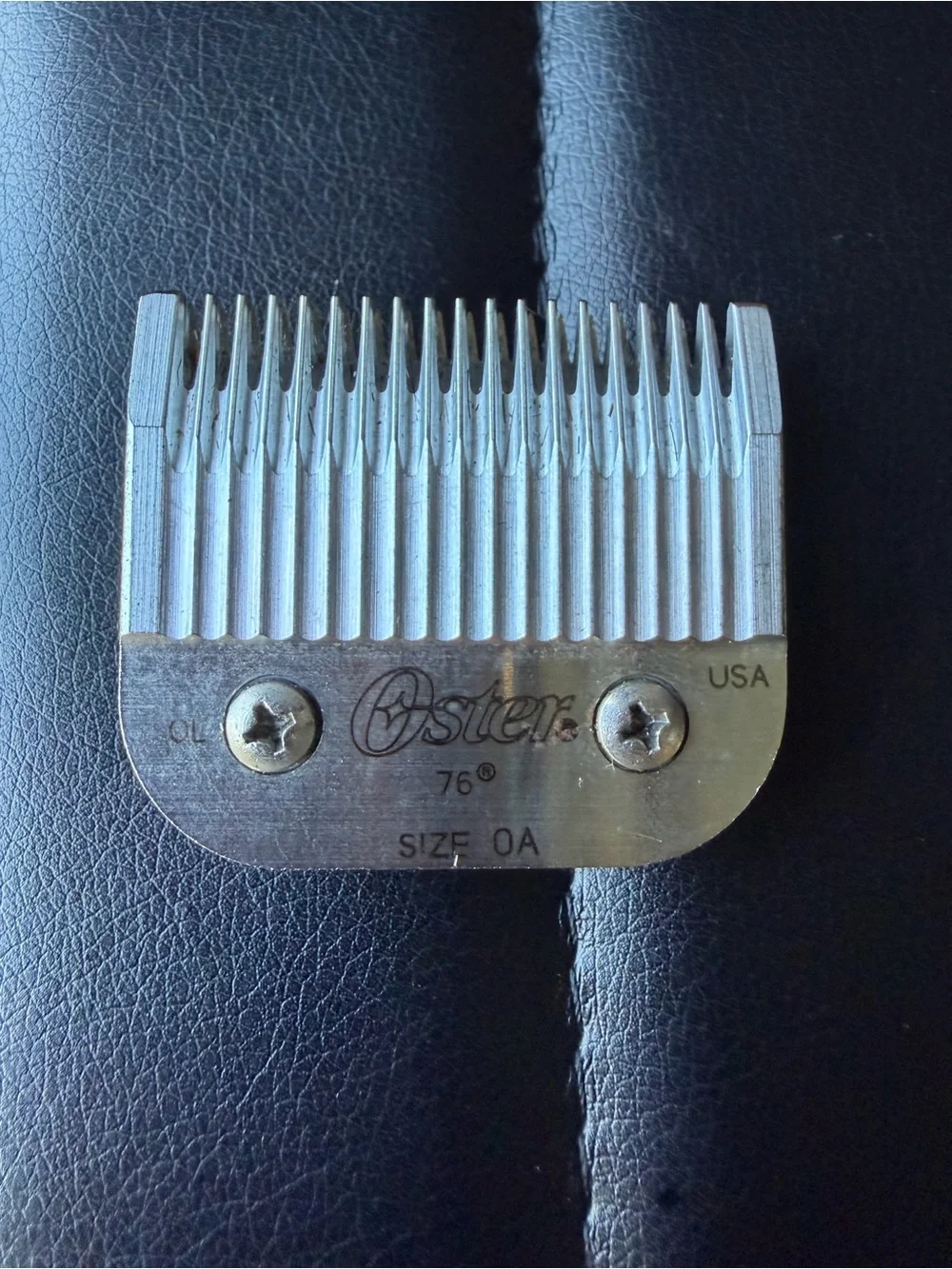 Oster 76 Detachable Clipper Blade Lot 000 0A 2.4mm Barber Grooming
